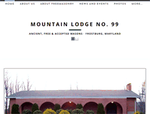 Tablet Screenshot of mountainlodge99.org